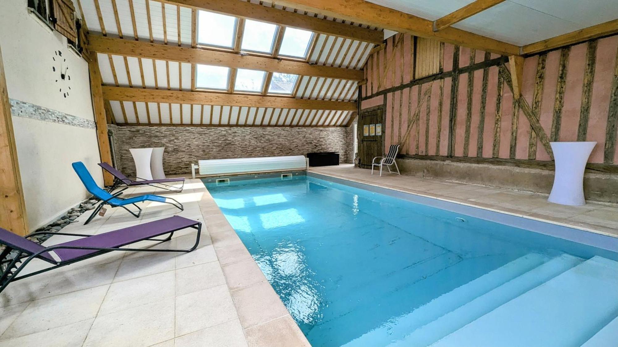 Maison Calme 14 Personnes, Piscine, Jardin Et Parking Buchères Εξωτερικό φωτογραφία